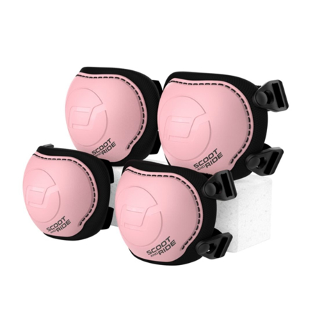 Scoot & Ride® Set ščitnikov XXS Rose