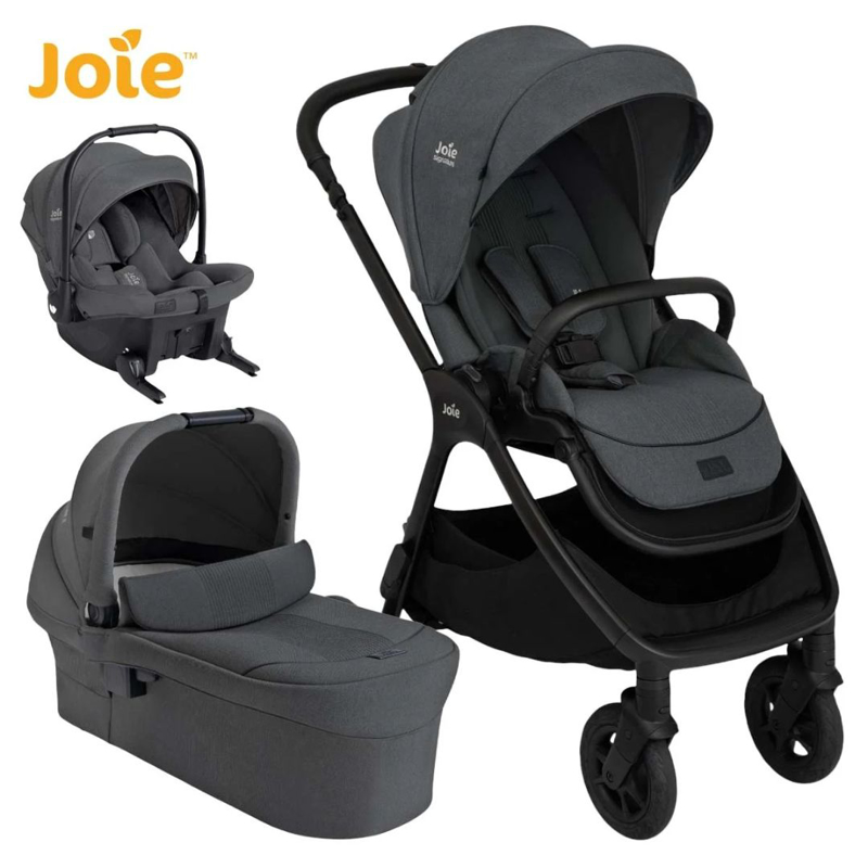 Picture of Joie® Stroller 3in1 Finiti™ + Sprint™ Signature Ebony