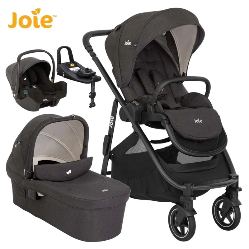 Joie® Otroški voziček Versatrax™ 4v1 + i-Snug™ 2 Shale + I-Base™ Advance