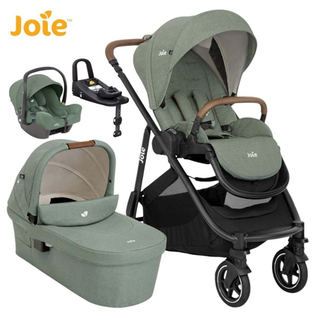 Slika za Joie® Dječja kolica Versatrax™ 4u1 + i-Snug™ 2 Laurel + I-Base™ Advance 