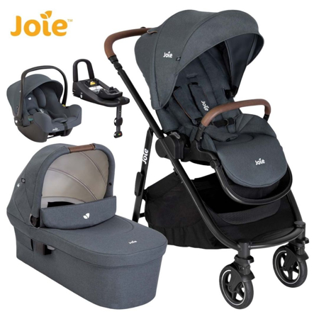 Slika Joie® Otroški voziček Versatrax™ 4v1 + i-Snug™ 2 Moonlight + I-Base™ Advance