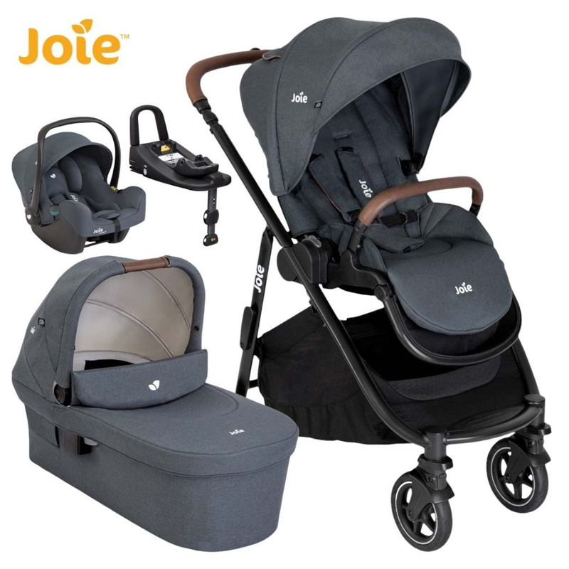 Slika za Joie® Dječja kolica Versatrax™ 4u1 + i-Snug™ 2 Moonlight + I-Base™ Advance 