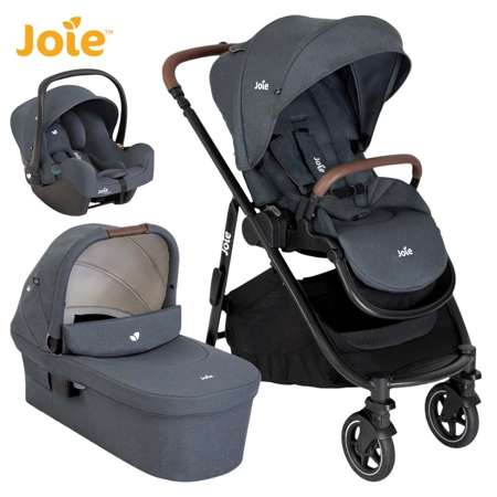 Slika za Joie® Dječja kolica Versatrax™ 3u1 + i-Snug™ 2 Moonlight