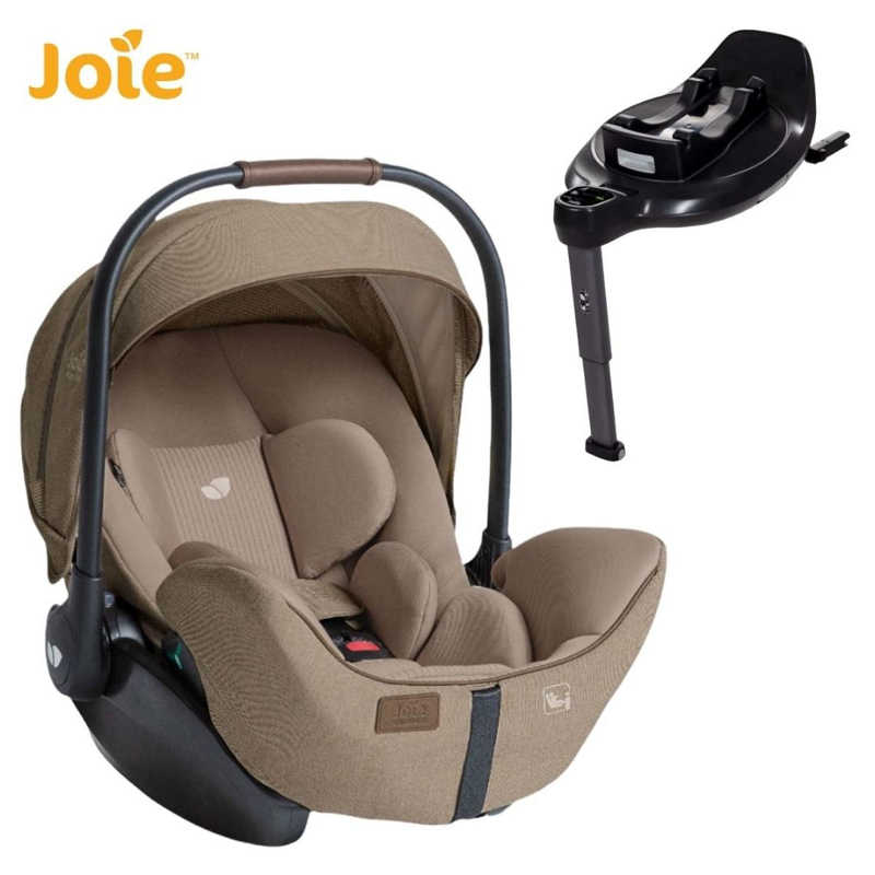 Joie® Otroški avtosedež i-Level™ Pro i-Size (40-87 cm) Signature SandStone + IsoFix baza Encore