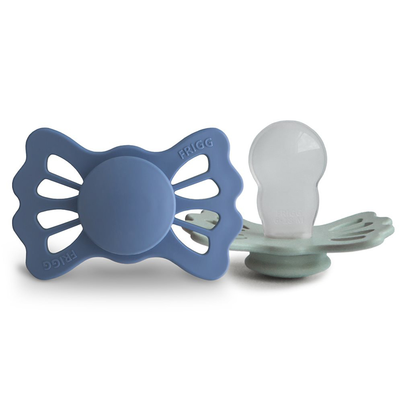 Frigg® Simetrična Duda iz silikona Lucky Ocean View/Sage