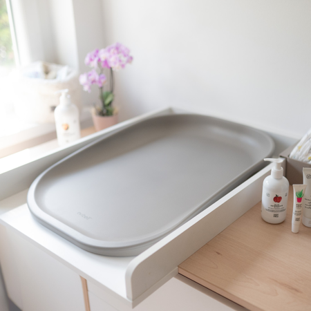 Evibell® Previjalna podloga iz PUR pene Taupe