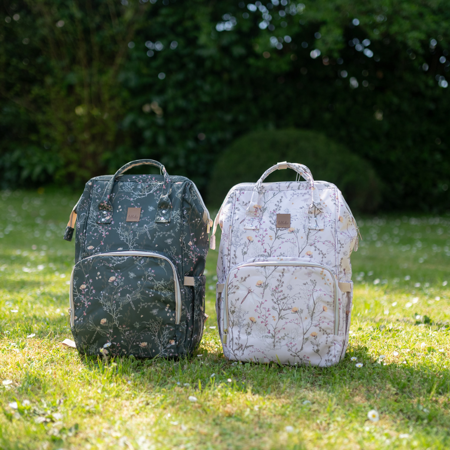 Slika za KikkaBoo® Ruksak za previjanje Siena Luxe Secret Garden Deep Green