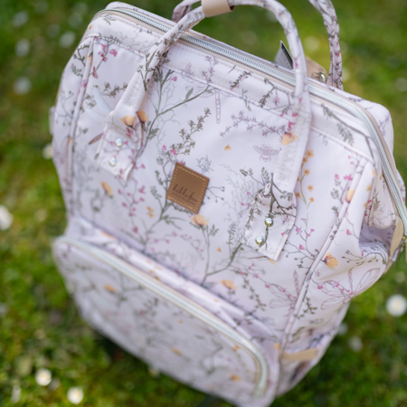 Picture of KikkaBoo® Mama bag Siena Luxe Secret Garden Beige