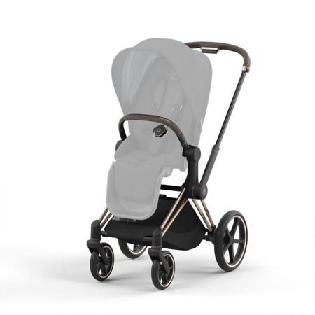 Cybex Platinum® Otroški voziček 4v1 Priam Rosegold/Sepia Black + Cloud T + Base T