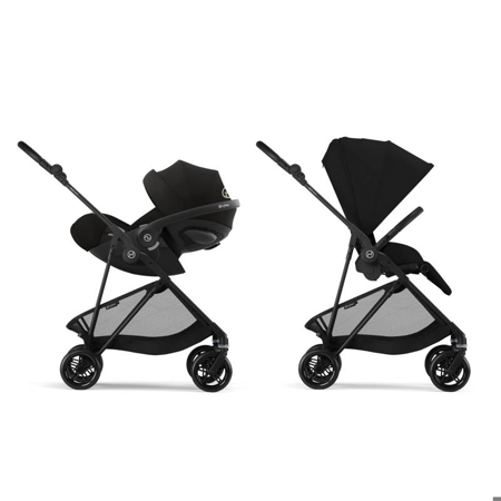Cybex® Otroški voziček Melio™ Carbon (0-15 kg) Magic Black 2025