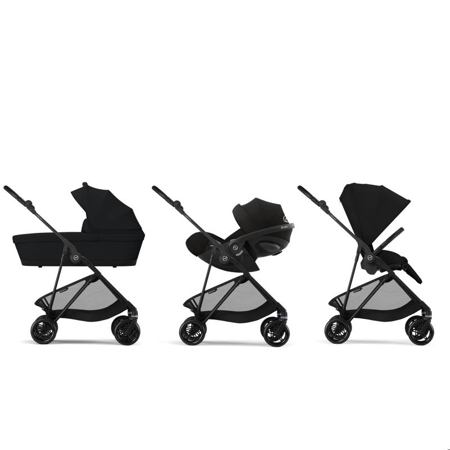 Cybex® Otroški voziček Melio™ Carbon (0-15 kg) Magic Black 2025
