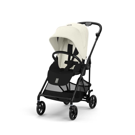 Slika Cybex® Otroški voziček Melio™ Carbon (0-15 kg) Canvas White 2025