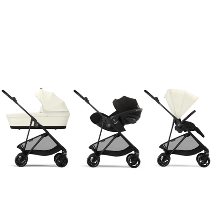 Slika za Cybex® Dječja kolica Melio™ Carbon (0-15 kg) Canvas White 2025