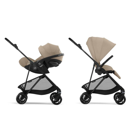Cybex® Otroški voziček Melio™ Carbon (0-15 kg) Almond Beige 2025