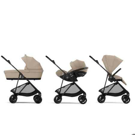 Cybex® Otroški voziček Melio™ Carbon (0-15 kg) Almond Beige 2025
