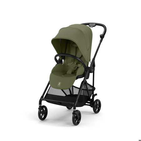 Slika Cybex® Otroški voziček Melio™ Carbon (0-15 kg) Moss Green 2025