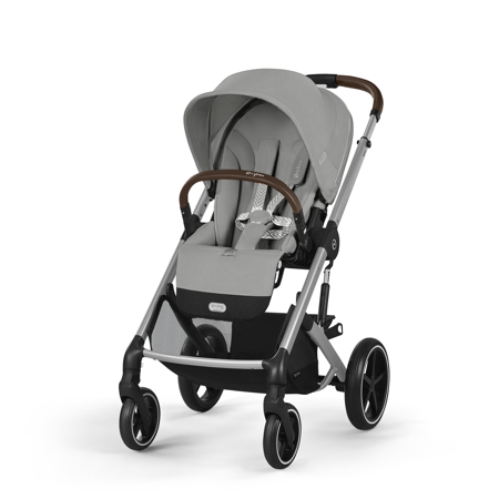 Cybex® Otroški voziček 4v1 Balios S Lux + Avtosedež Cloud G + IsoFix baza G Stone Grey