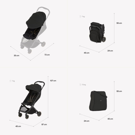 Anex® Športni voziček Air-X² (0-22kg) Vert