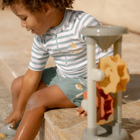 Immagine di Little Dutch® Pantaloncini da bagno bambini Seashells Surf Blue