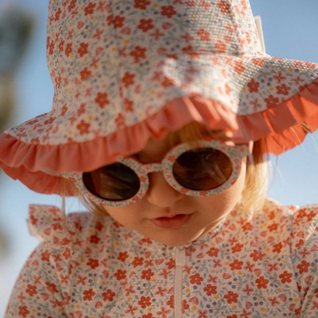 Picture of Little Dutch® Reversible hat Sunny Flowers
