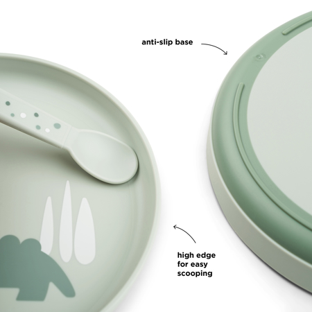 Immagine di Done by Deer® Piatto Foodie Croco Green