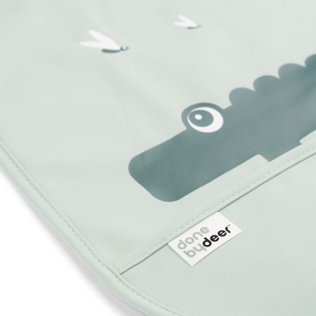Slika za Done by Deer® Komplet 2 slinčkov Croco Green