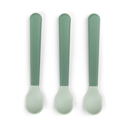 Slika Done by Deer® Set žličk za uvajanje Foodie Green