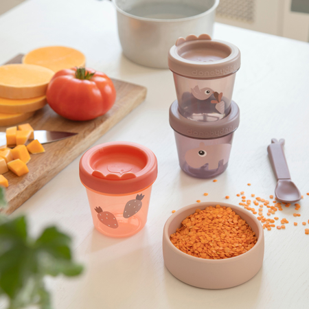 Slika za Done by Deer® Set 3 posudica za spremanje hrane Ozzo Powder