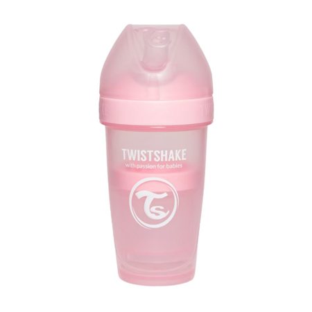 Slika za Twistshake® Bočica PRO Double Anti-Colic 260ml Pastel Pastel Pink