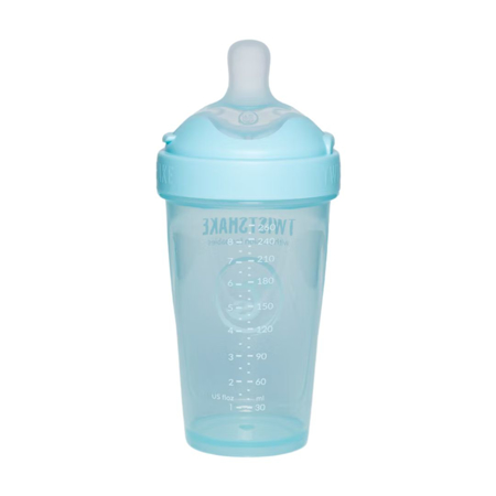 Picture of Twistshake Baby Bottle PRO Double Anti-Colic 260ml Pastel Pastel Blue