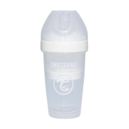 Twistshake® Steklenička PRO Double Anti-Colic 260ml White