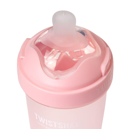 Slika za Twistshake® Bočica PRO Double Anti-Colic 330ml Pastel Pink