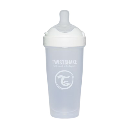 Twistshake® Steklenička PRO Double Anti-Colic 330ml White