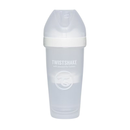 Twistshake® Steklenička PRO Double Anti-Colic 330ml White