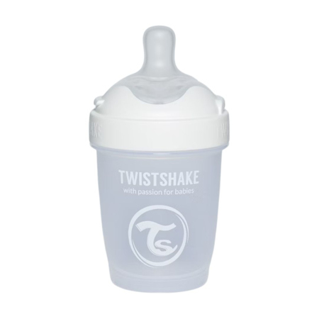 Twistshake® Steklenička PRO Double Anti-Colic 180ml White