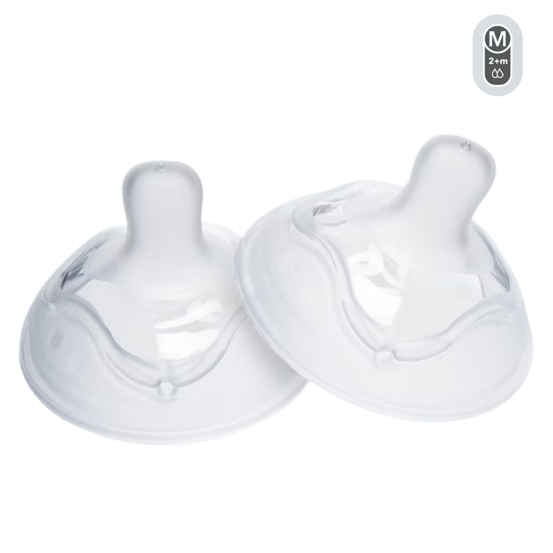 Twistshake® 2x cucelj za Pro Double Anti-Colic Medium 2+m