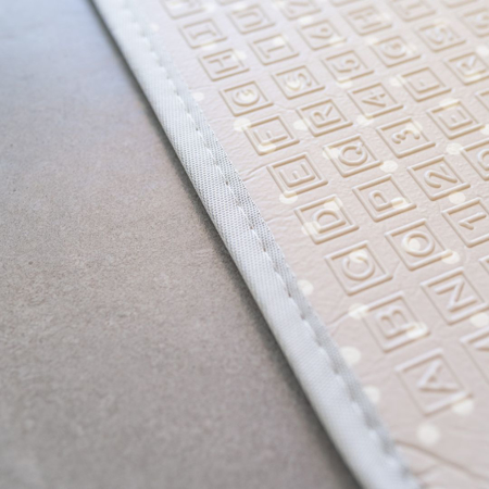 Slika za Evibell® Obostrana podloga za igru 150x190 Dots/City Grey