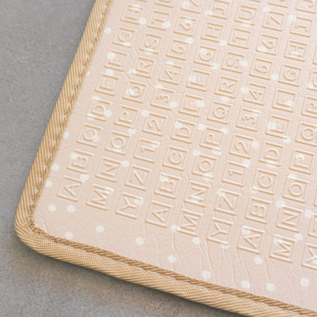 Picture of Evibell® Foldable Play Mat 150x190 Dots/City Sand