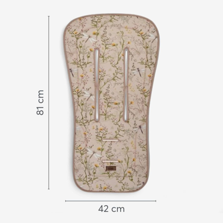 Slika za KikkaBoo® Zračni 3D Mesh uložak za kolica Secret Garden Beige