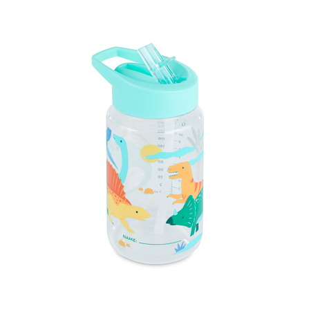 Slika za Miniland® bočica sa slamkom 450 ml Jurassic Dinosaur