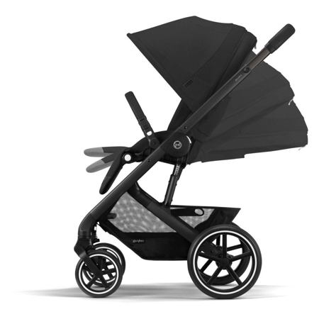 Slika za Cybex® Dječja kolica 4u1 Balios S Lux + Autosjedalica Cloud G + IsoFix baza G Moon Black (+ Rain cover)