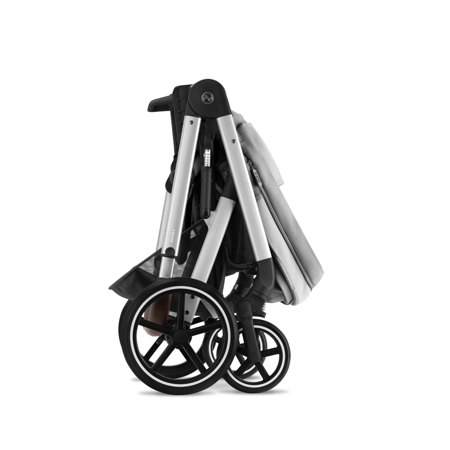 Slika za Cybex® Dječja kolica 4u1 Balios S Lux + Autosjedalica Cloud G + IsoFix baza G Stone Grey (+ Rain cover)