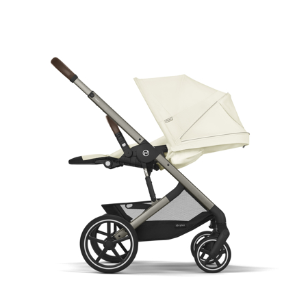 Slika za Cybex® Dječja kolica 4u1 Balios S Lux + Autosjedalica Cloud G + IsoFix baza G Seashell Beige (+ Rain cover)