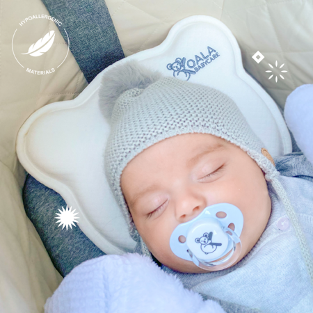 Slika za Koala Babycare® Alat za prevenciju zavaljene glavice Perfect Head AIR Grey