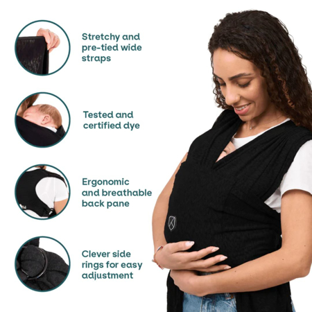Slika za Koala Babycare® Nosiljka Cuddle Band Black