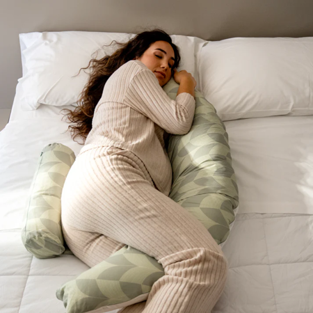 Koala Babycare® Jastuk za trudnice Hug+ Comfy Fan Green