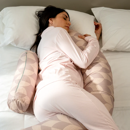 Koala Babycare® Blazina za nosečnice Hug+ Comfy Fan Beige