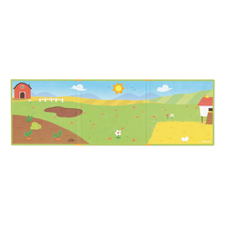 Slika za Janod® Magnetna knjiga The Farm