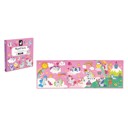 Janod® Magnetna knjiga Unicorns