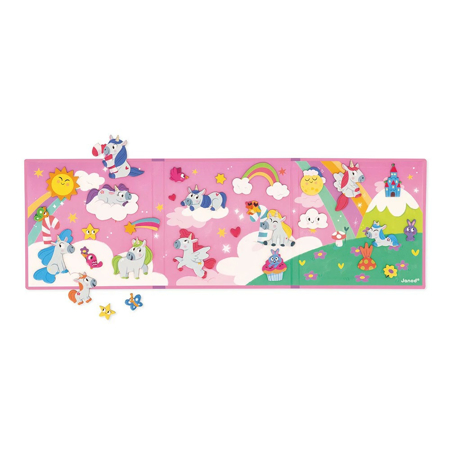 Janod® Magnetna knjiga Unicorns